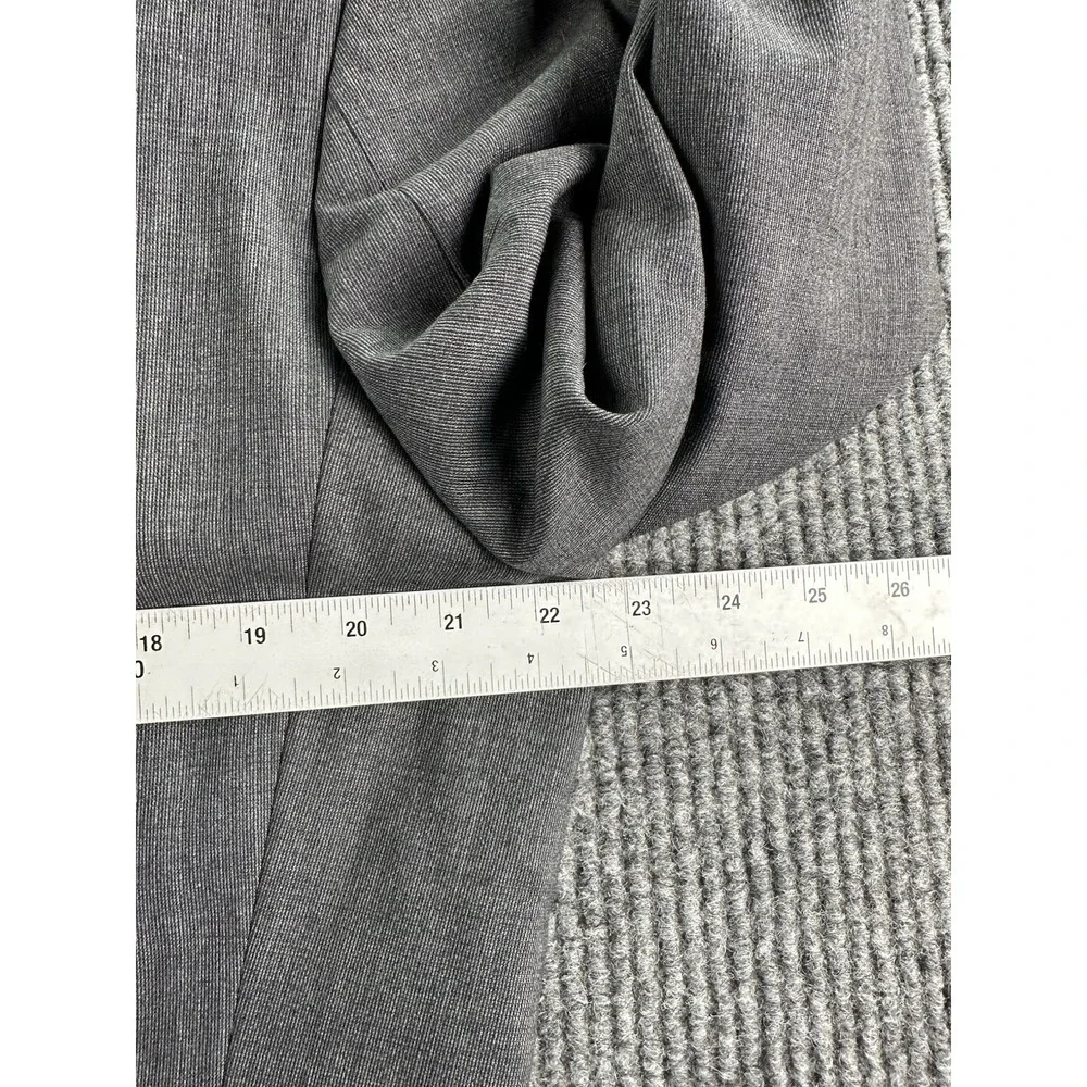 Hugo Boss Suit Jacket 40 L Gray Wool Birdseye Einstein Sigma USA Luxury Designer